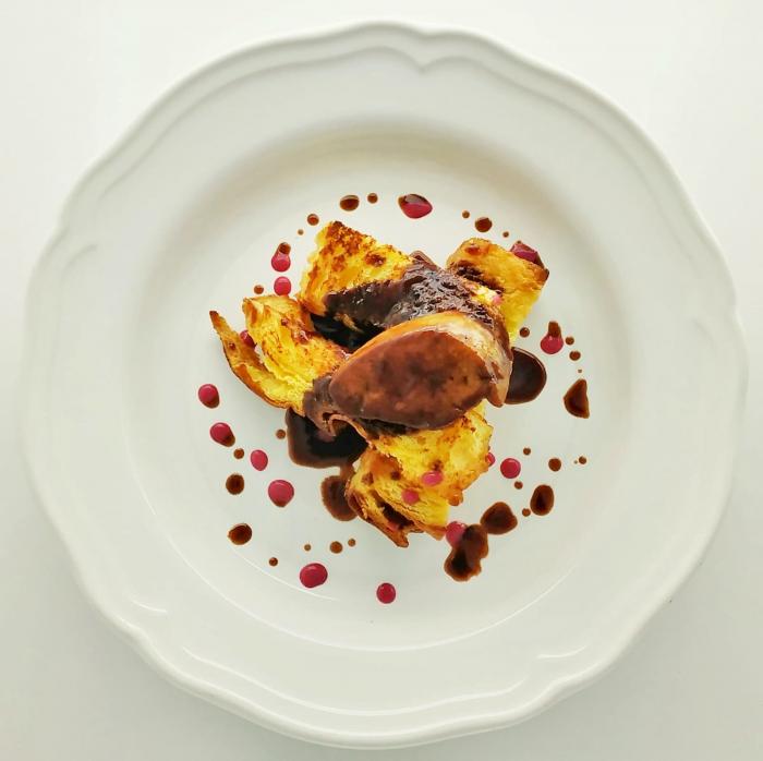 FOIE GRAS E PANETTONE
