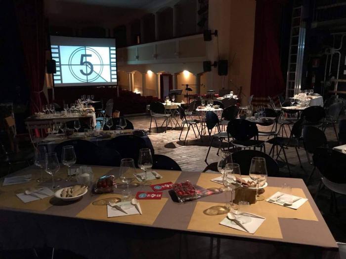 Cena sul palcoscenico
