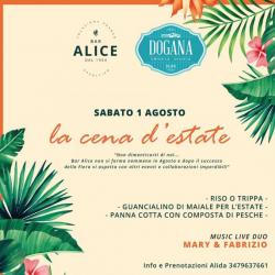 Cena 1 agosto