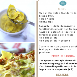 Menu Pasqua